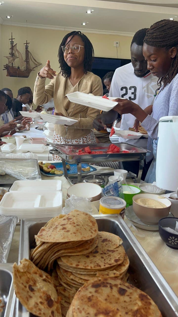 Wedding party in our elegant dining room