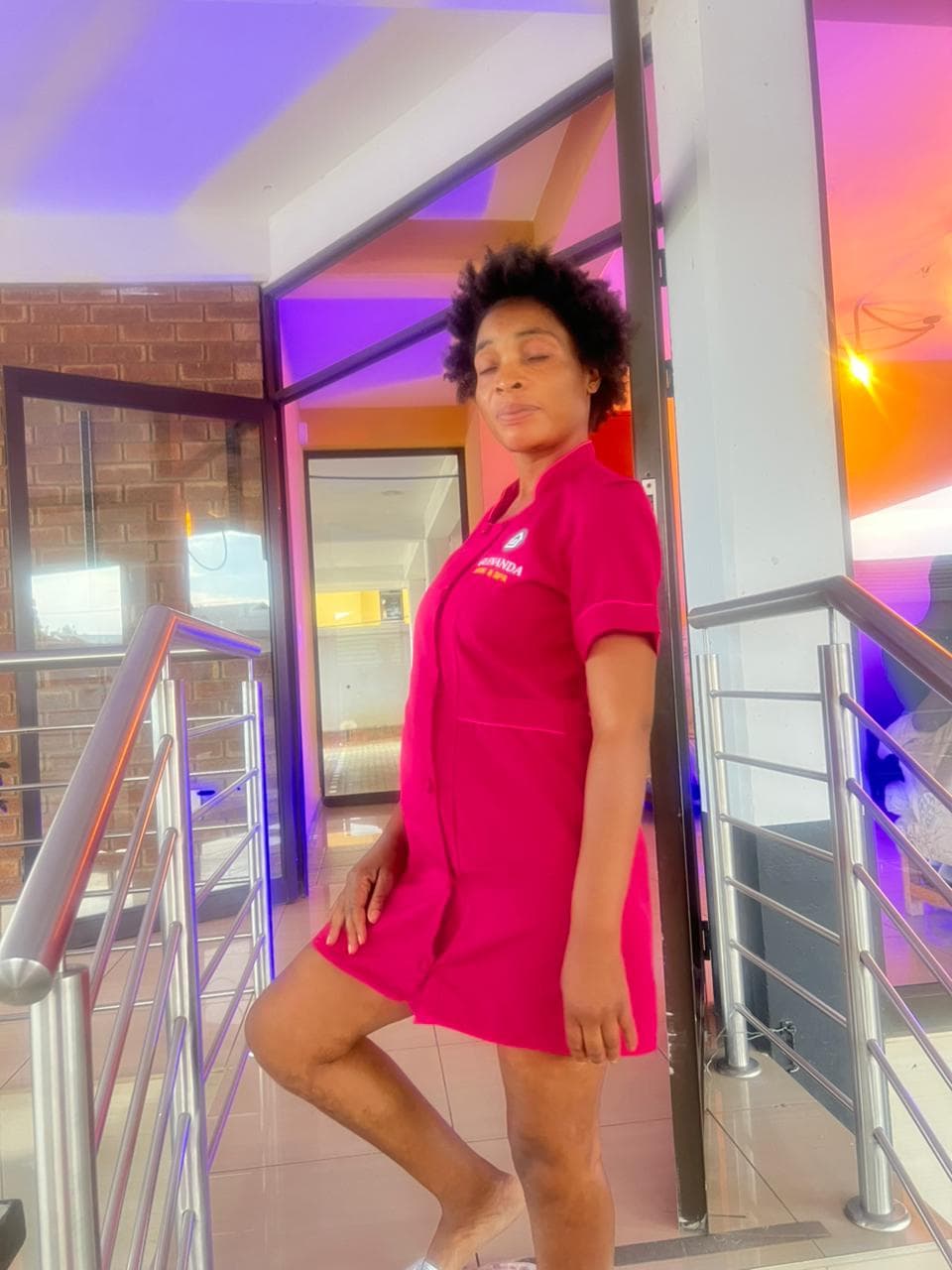 Serene spa treatment room with calming ambiance