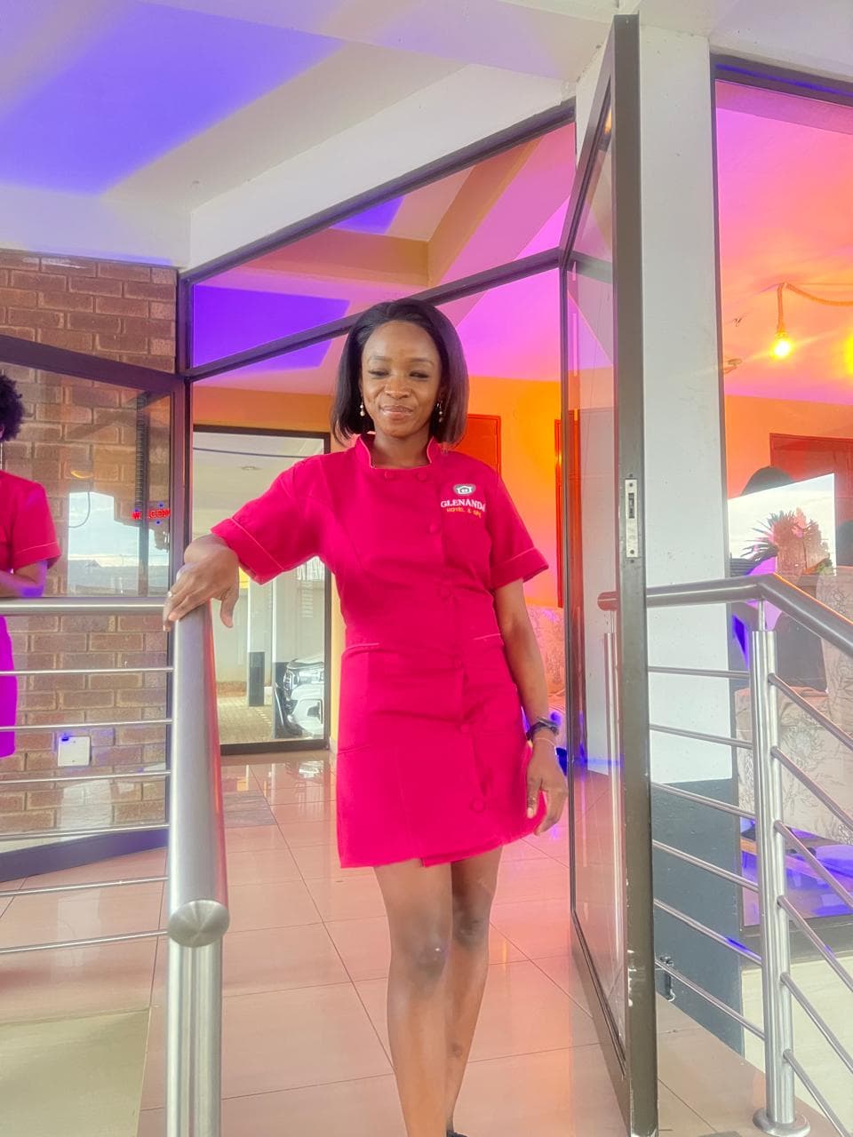 Tranquil spa environment with natural elements