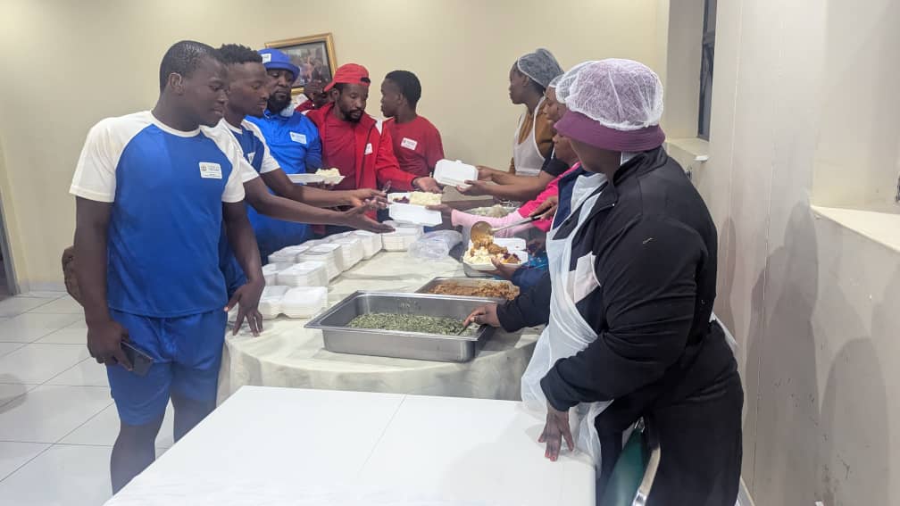 Team dining facilities for sports groups