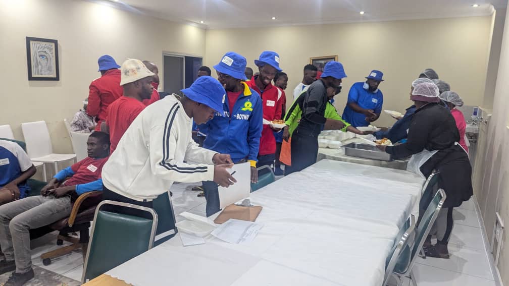 Sports team meal service with nutritious options