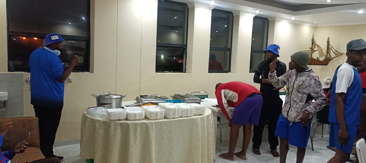 Soccer team breakfast and dining services