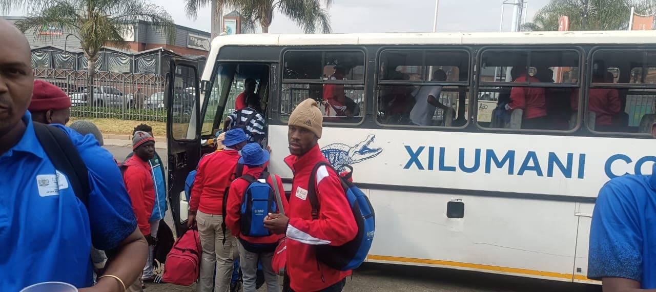 Sports event participants in hotel facilities