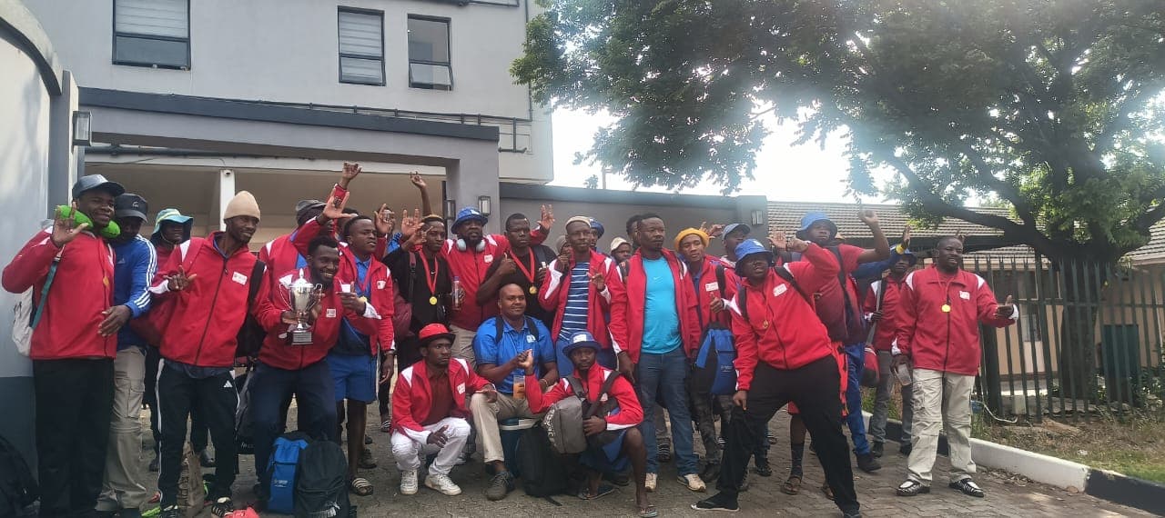 Sports team relaxation areas and common spaces